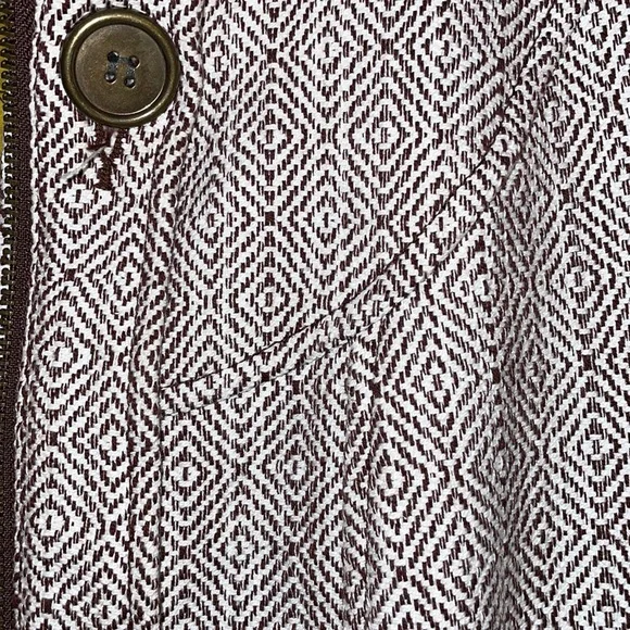 Anthropologie Tulle Coat Size L Lined ZipFront - Picture 7 of 14